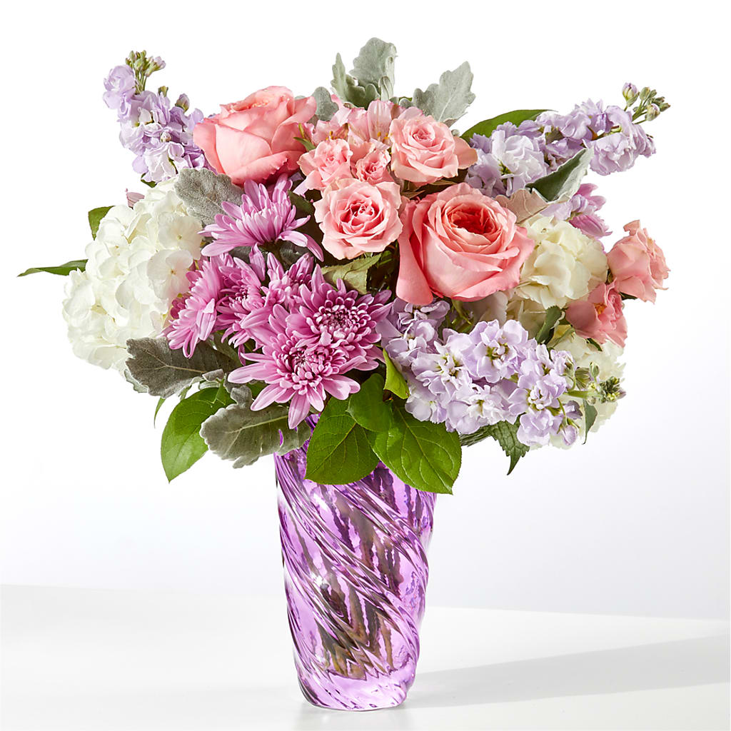 Silver Lining Bouquet – Kennedale Florist, Saginaw TX