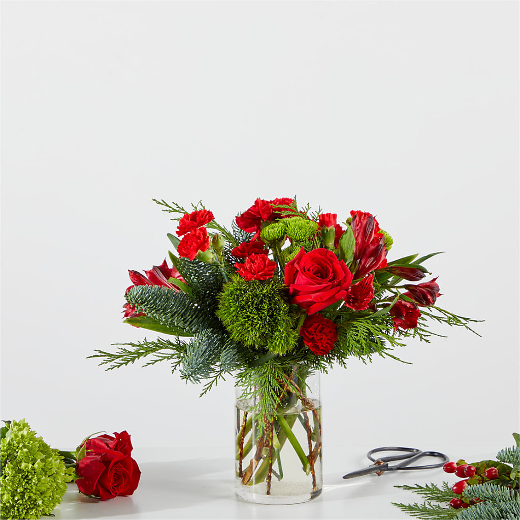 Merry Moment Bouquet – A Florist Original – Kennedale Florist, Saginaw TX