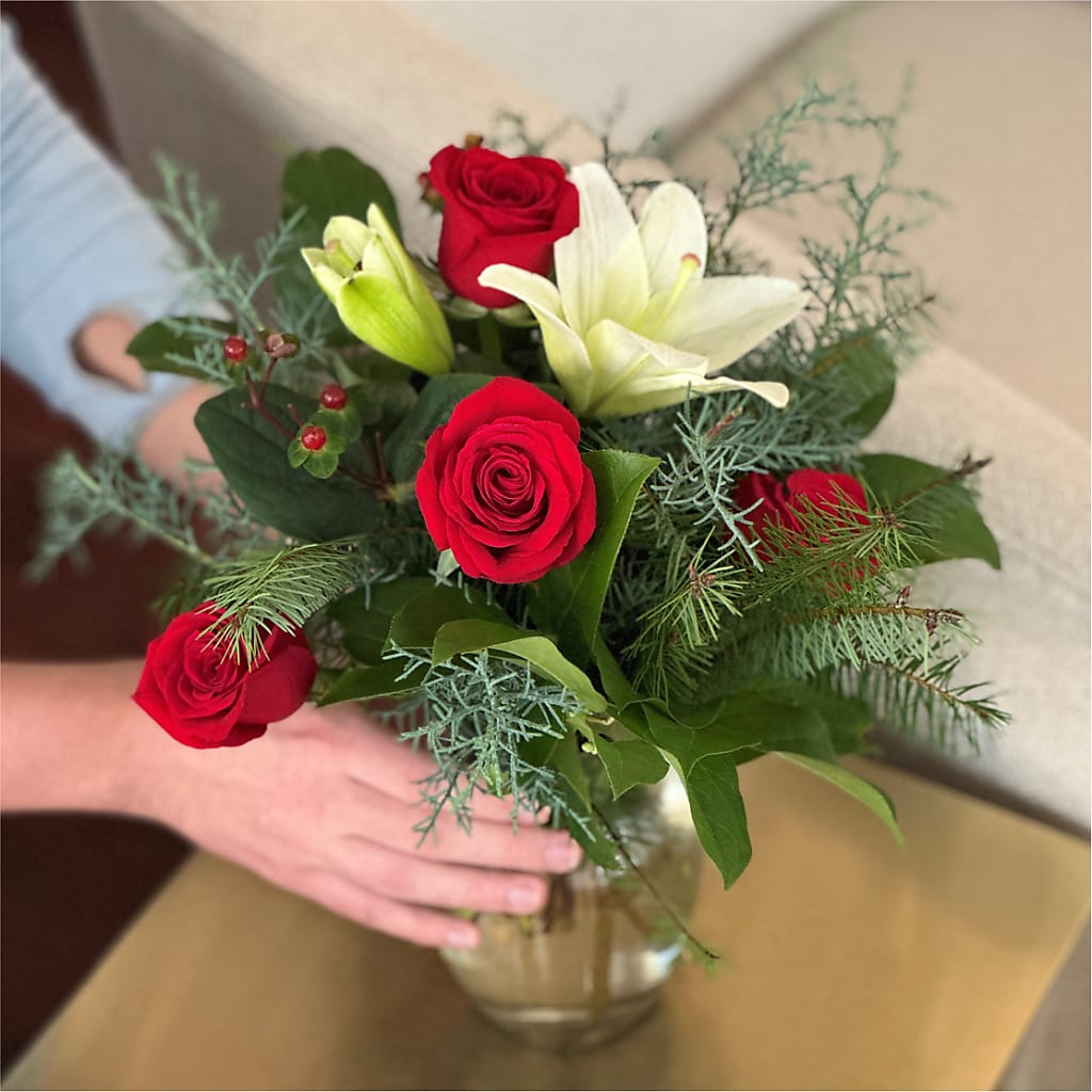 Glittering Lights Bouquet – Kennedale Florist, Saginaw TX