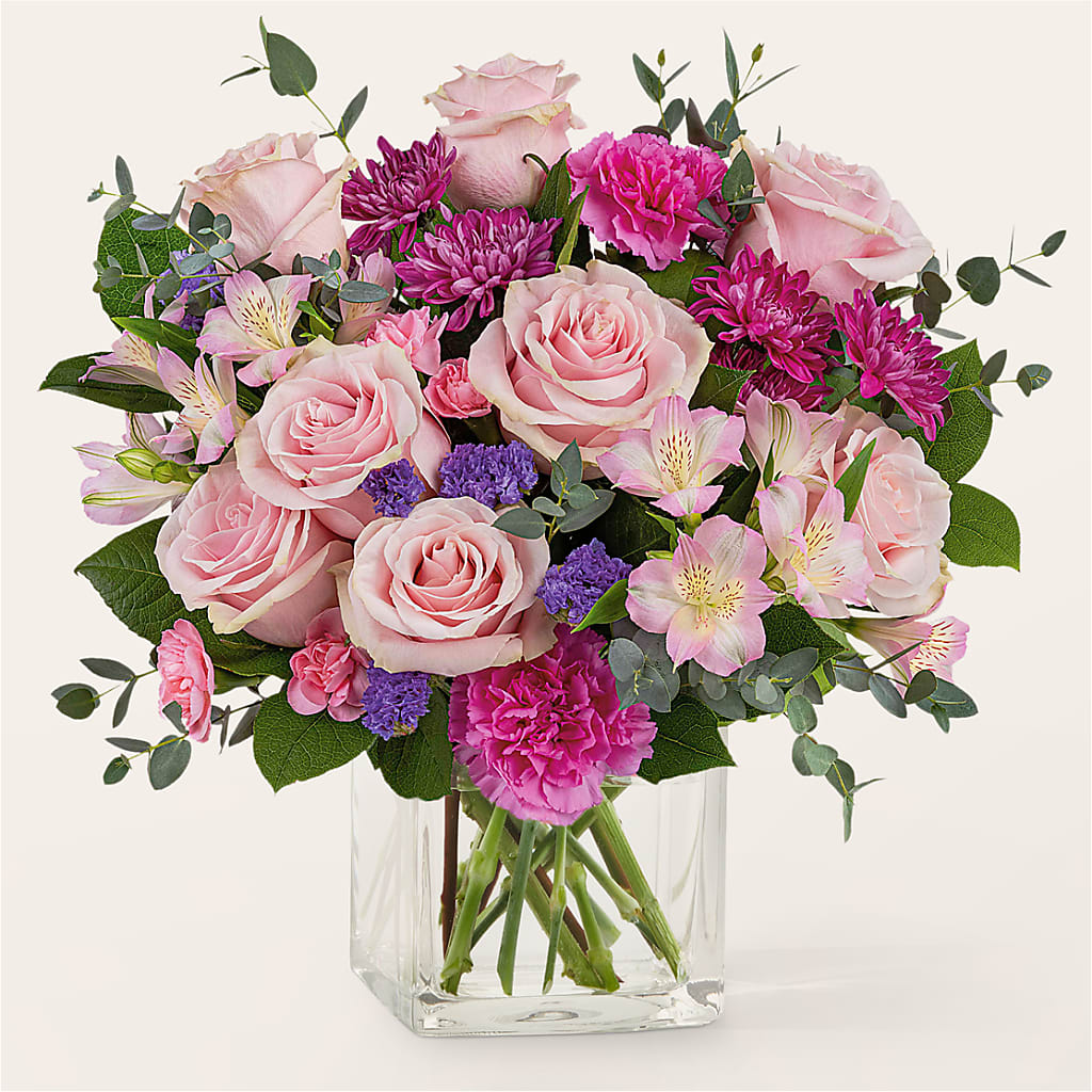 Rosy Radiance Bouquet – Kennedale Florist, Saginaw TX