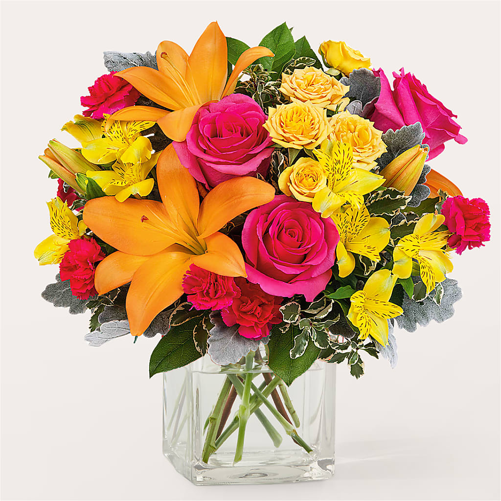 To the Tropics Bouquet – Kennedale Florist, Saginaw TX