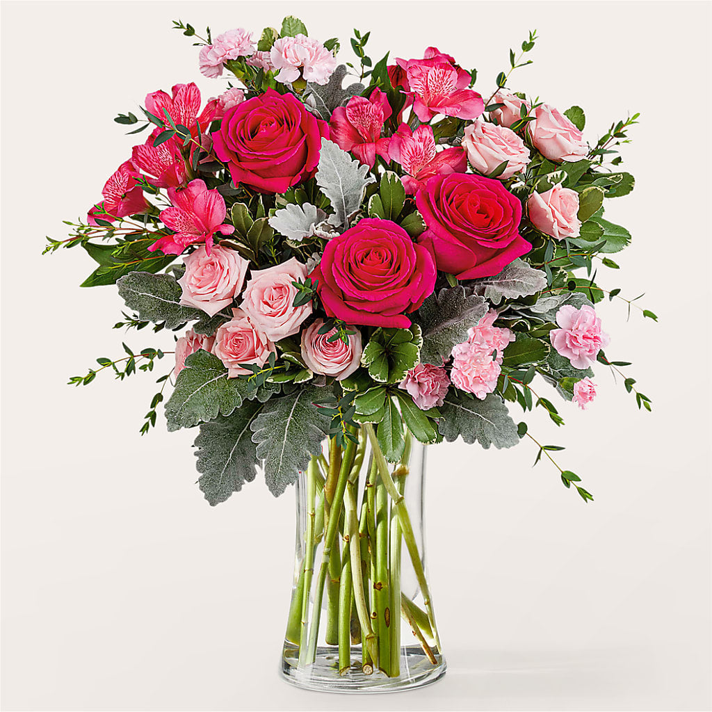 Tickled Pink Bouquet – Kennedale Florist, Saginaw TX