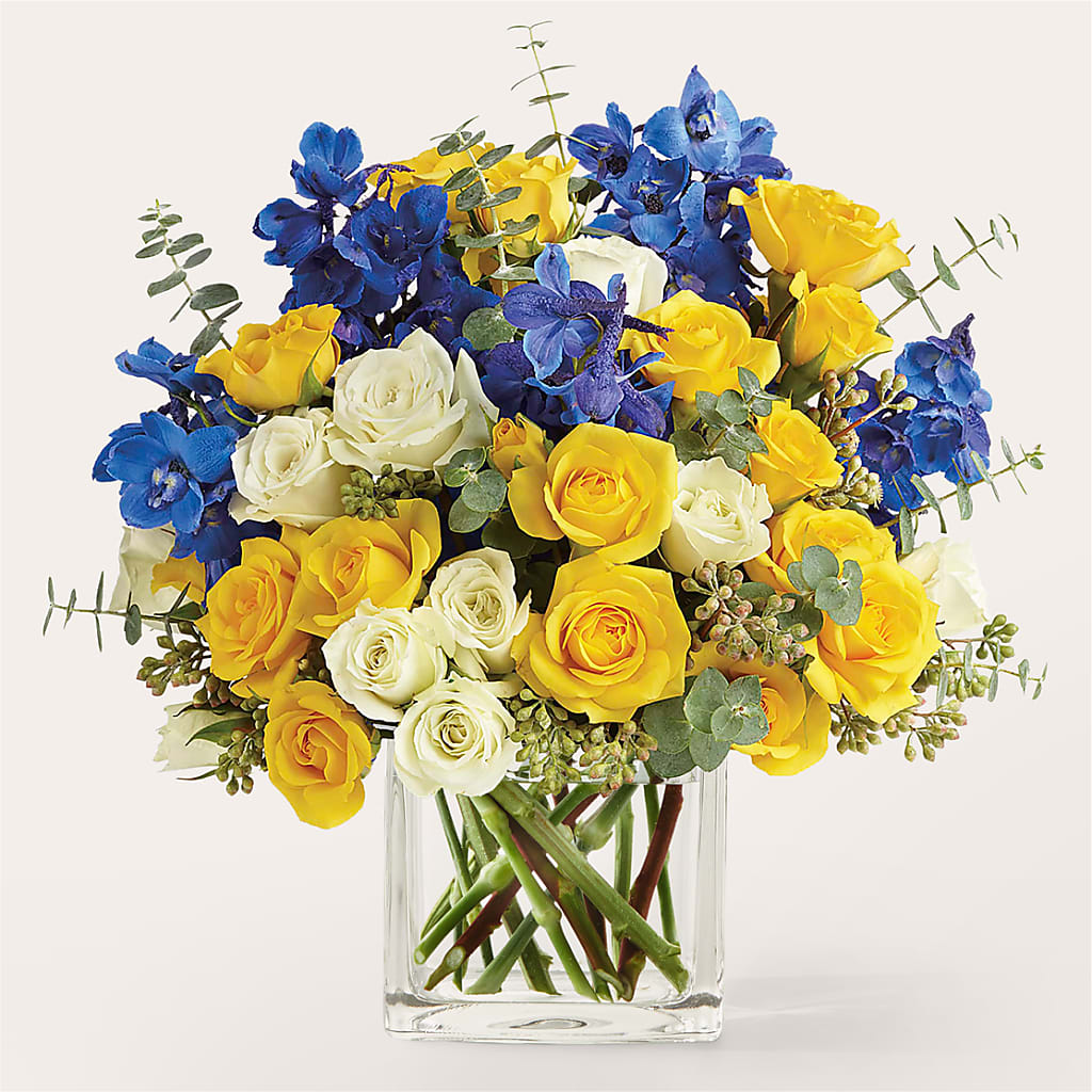 Sparkling Citrine Bouquet – Kennedale Florist, Saginaw TX