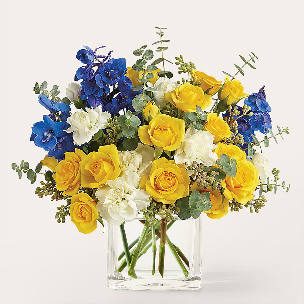 Sparkling Citrine Bouquet – Kennedale Florist, Saginaw TX
