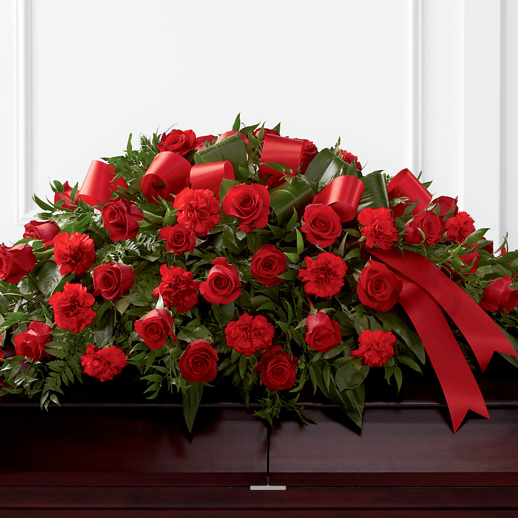 Tribute of Life Casket Spray – Kennedale Florist, Saginaw TX