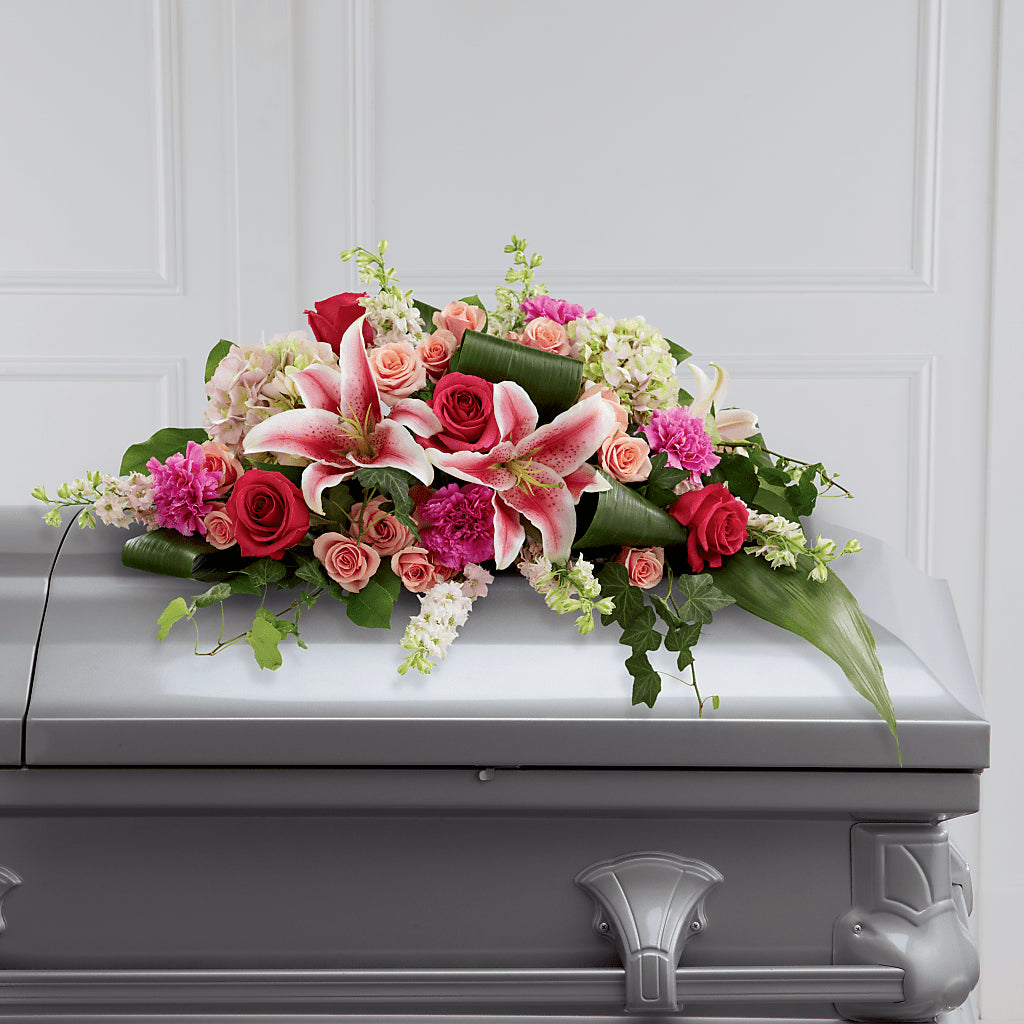 Splendid Grace Casket Spray – Kennedale Florist, Saginaw TX