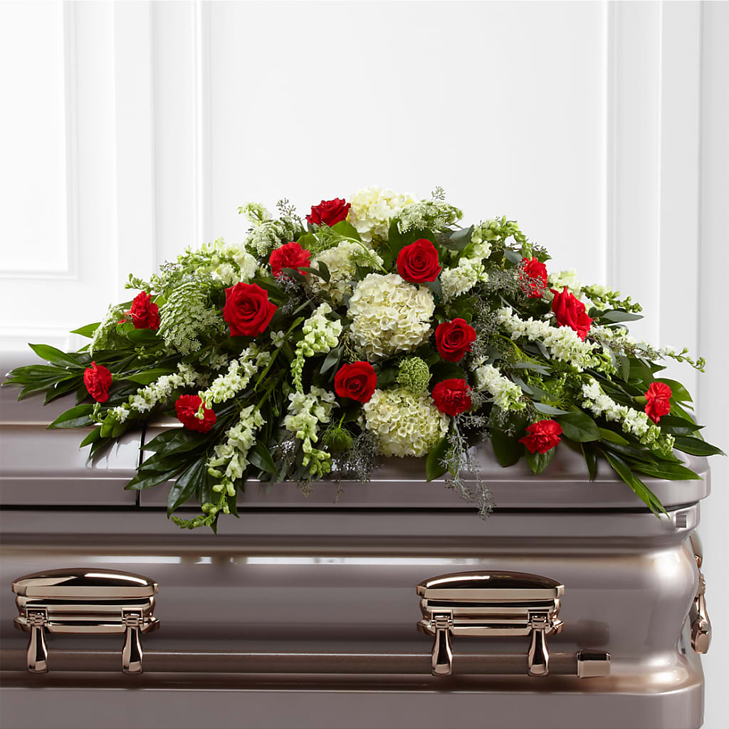 Sincerity Casket Spray – Kennedale Florist, Saginaw TX