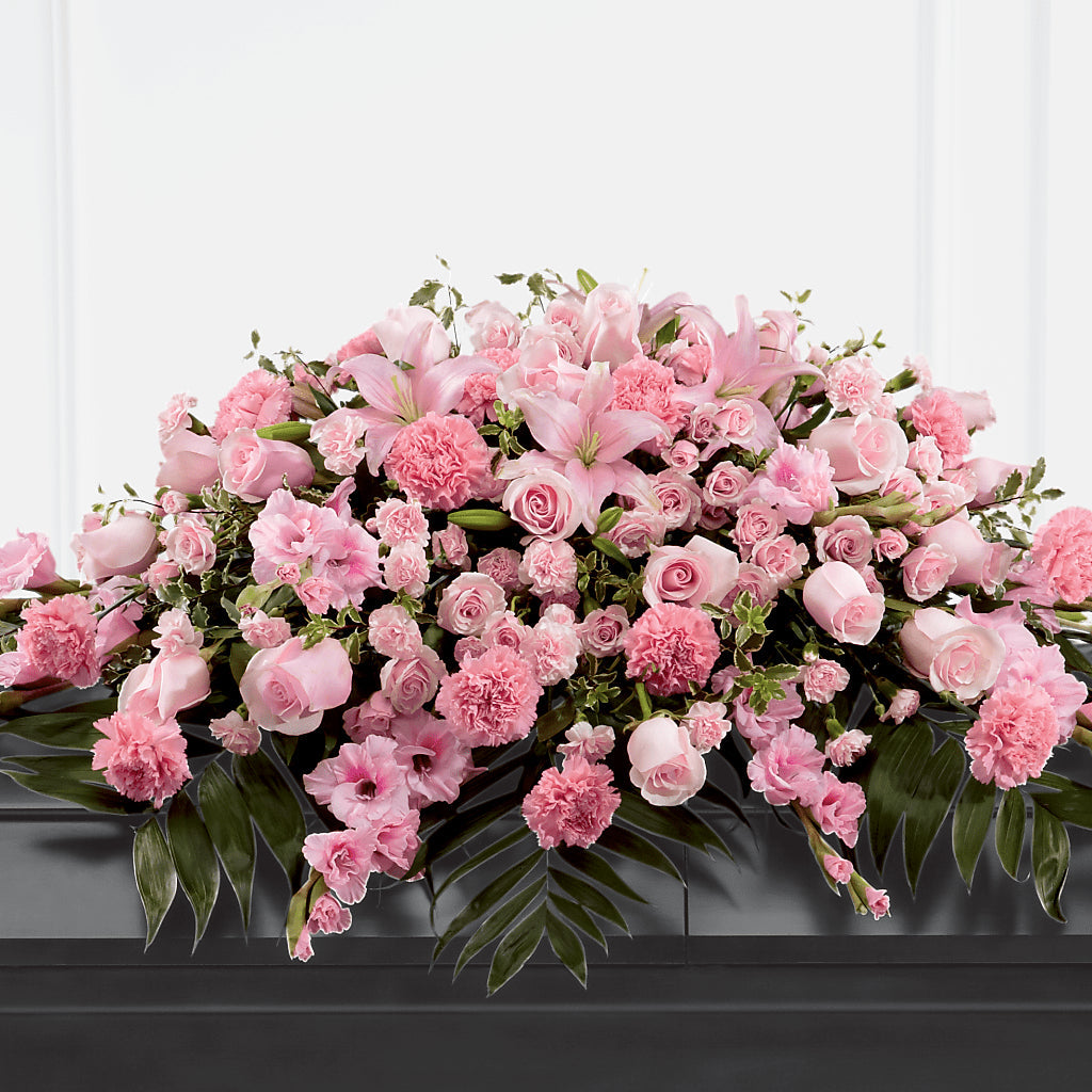 Garden of Comfort Casket Spray (Standard) – Kennedale Florist, Saginaw TX