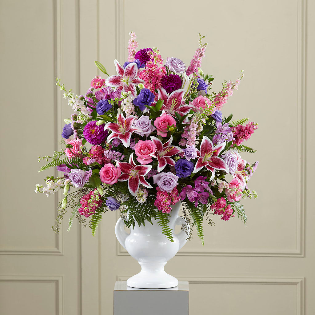 Peaceful Tribute Arrangement – Kennedale Florist, Saginaw TX