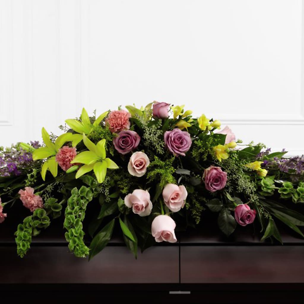 Forever Beloved Casket Spray – Kennedale Florist, Saginaw TX