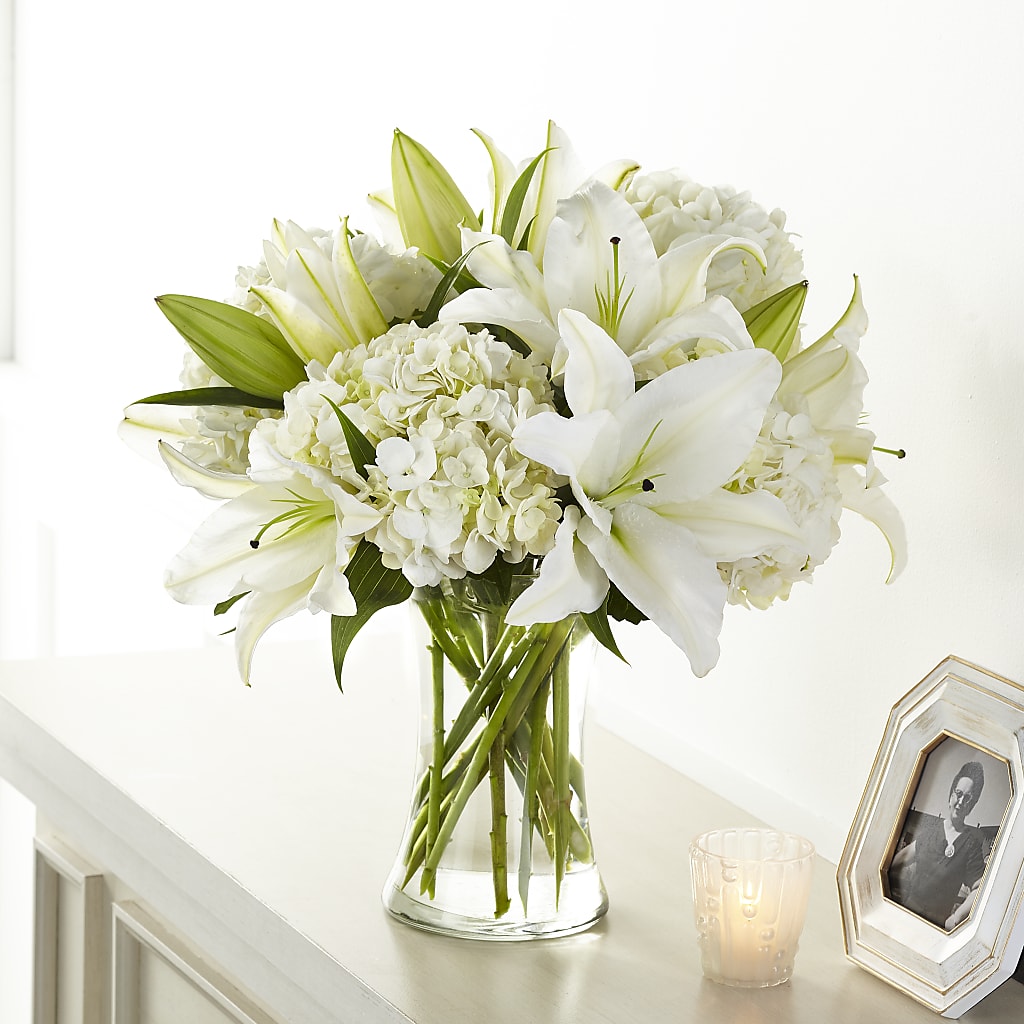 Compassionate Lily Bouquet – Kennedale Florist, Saginaw TX