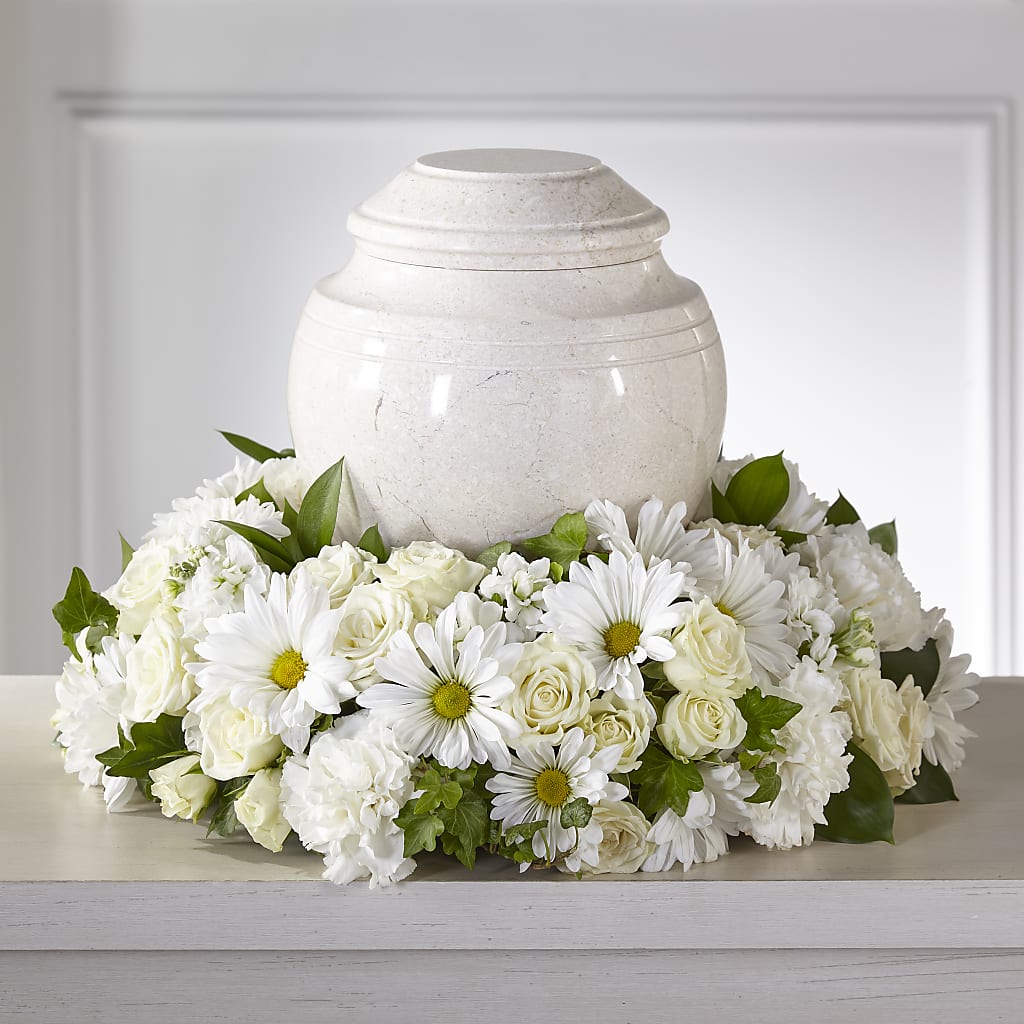 Ivory Gardens Cremation Adornment – Kennedale Florist, Saginaw TX