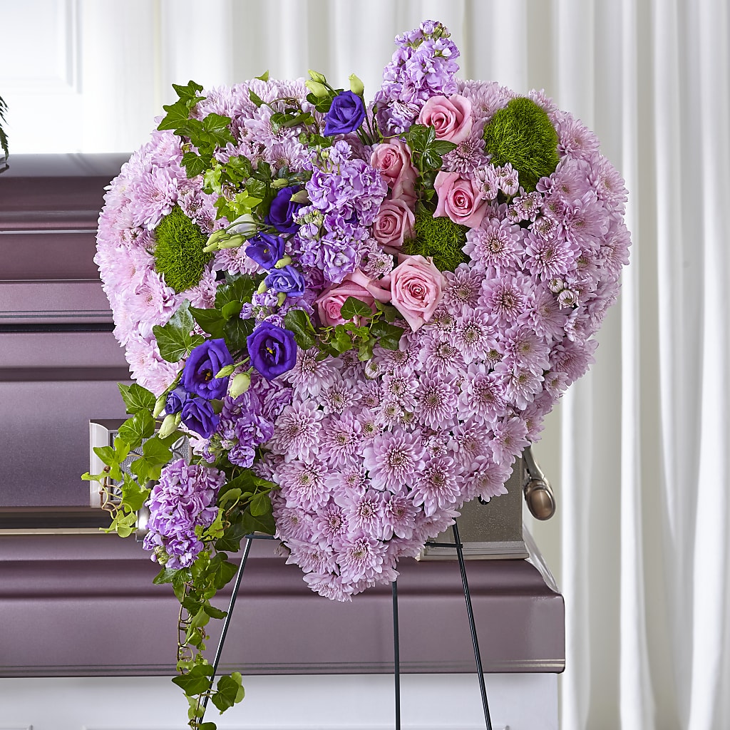 Treasured Love Standing Heart – Kennedale Florist, Saginaw TX