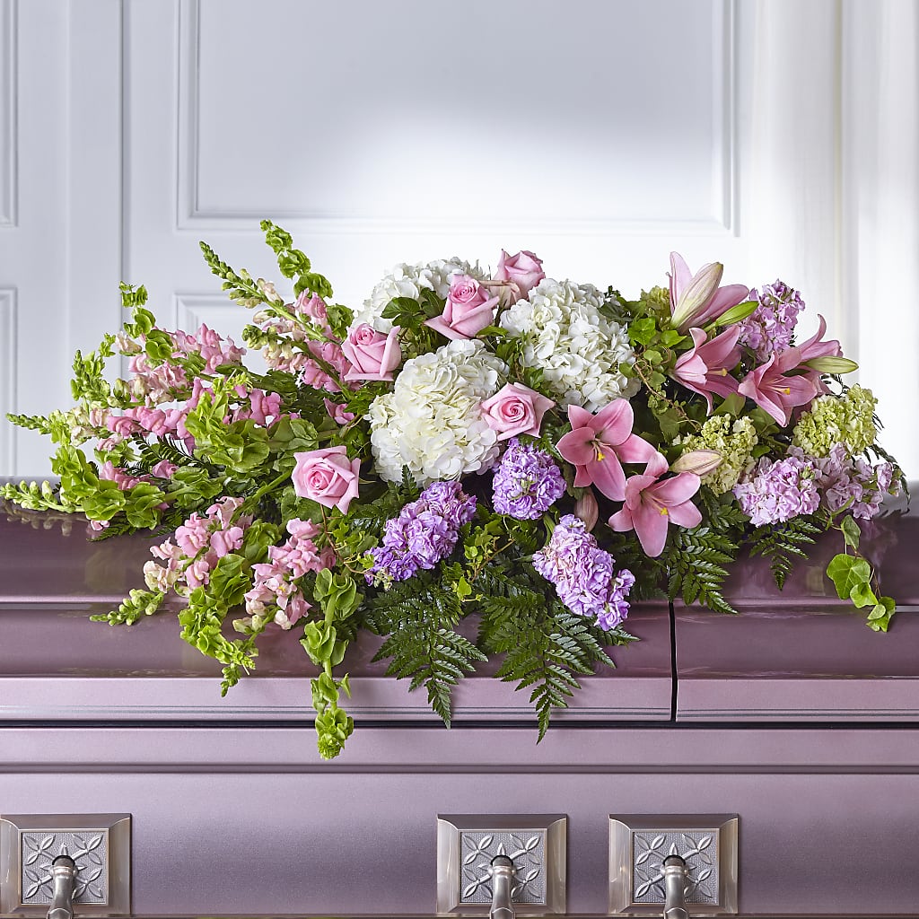 Life's Gratitude Casket Spray – Kennedale Florist, Saginaw TX