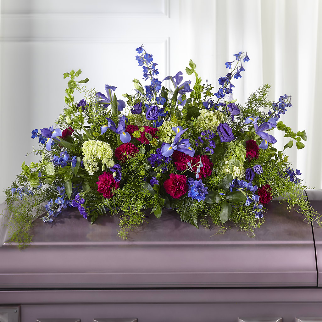 Always Treasured Casket Spray – Kennedale Florist, Saginaw TX