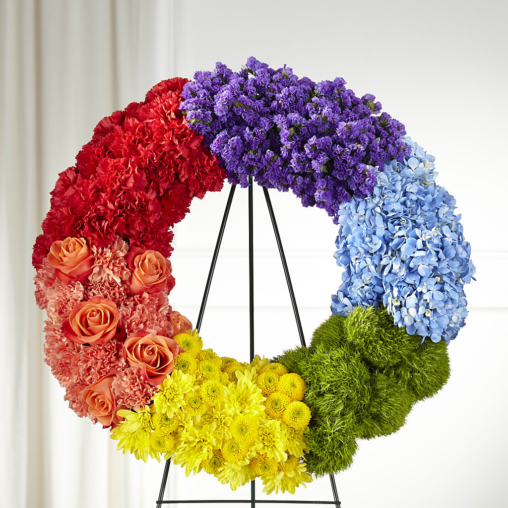 Circle of Love Wreath – Kennedale Florist, Saginaw TX
