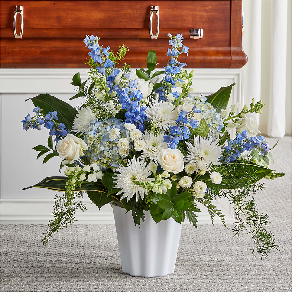 Everlasting Memories Floor Basket – Kennedale Florist, Saginaw TX