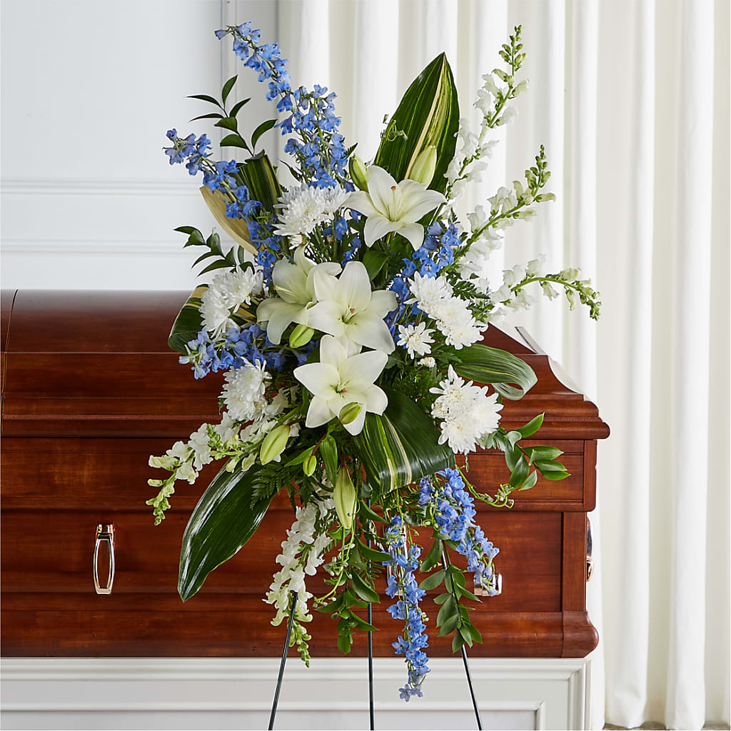 Eternal Impressions Standing Spray – Kennedale Florist, Saginaw TX