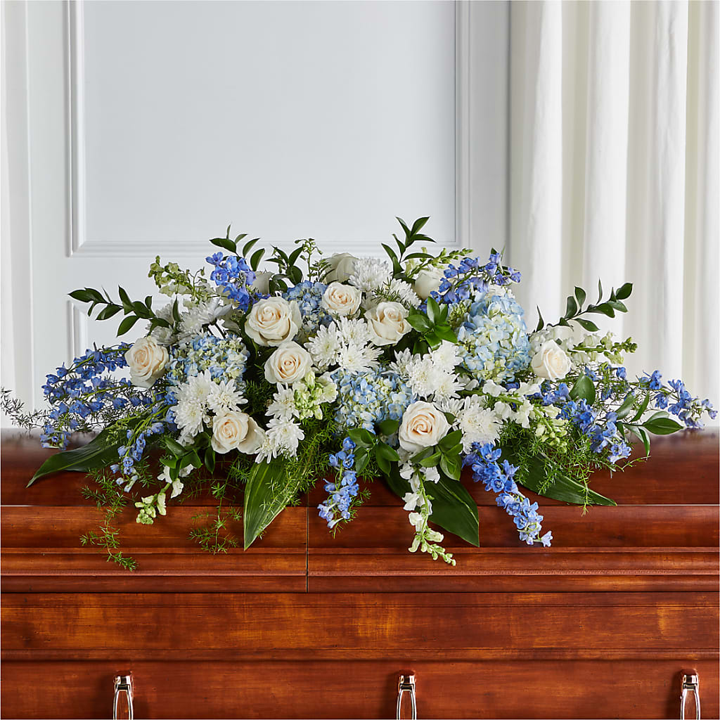 Timeless Essence Casket Spray – Kennedale Florist, Saginaw TX