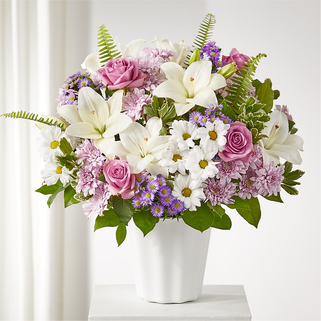Warmest Thoughts Tabletop Basket – Kennedale Florist, Saginaw TX