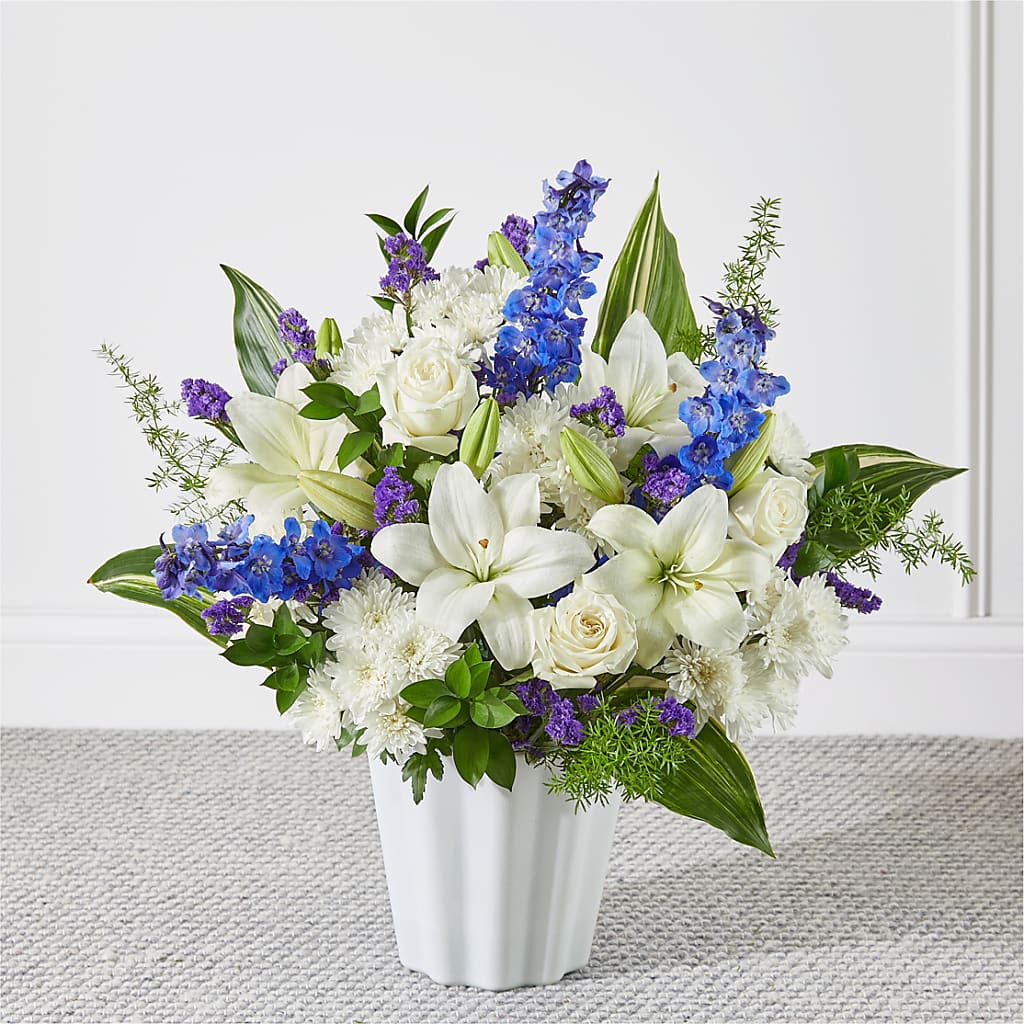 Take Comfort Floor Basket – Kennedale Florist, Saginaw TX