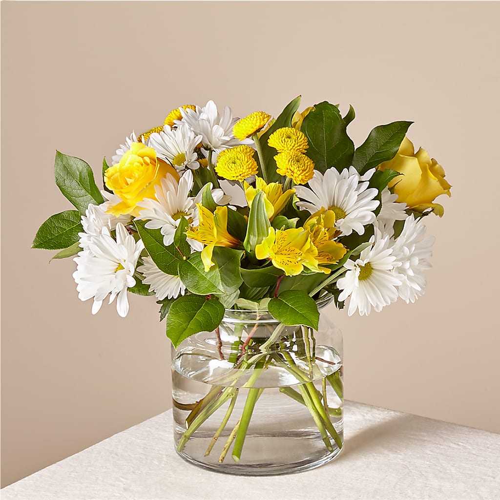 Sunny Sentiments Bouquet – Kennedale Florist, Saginaw TX