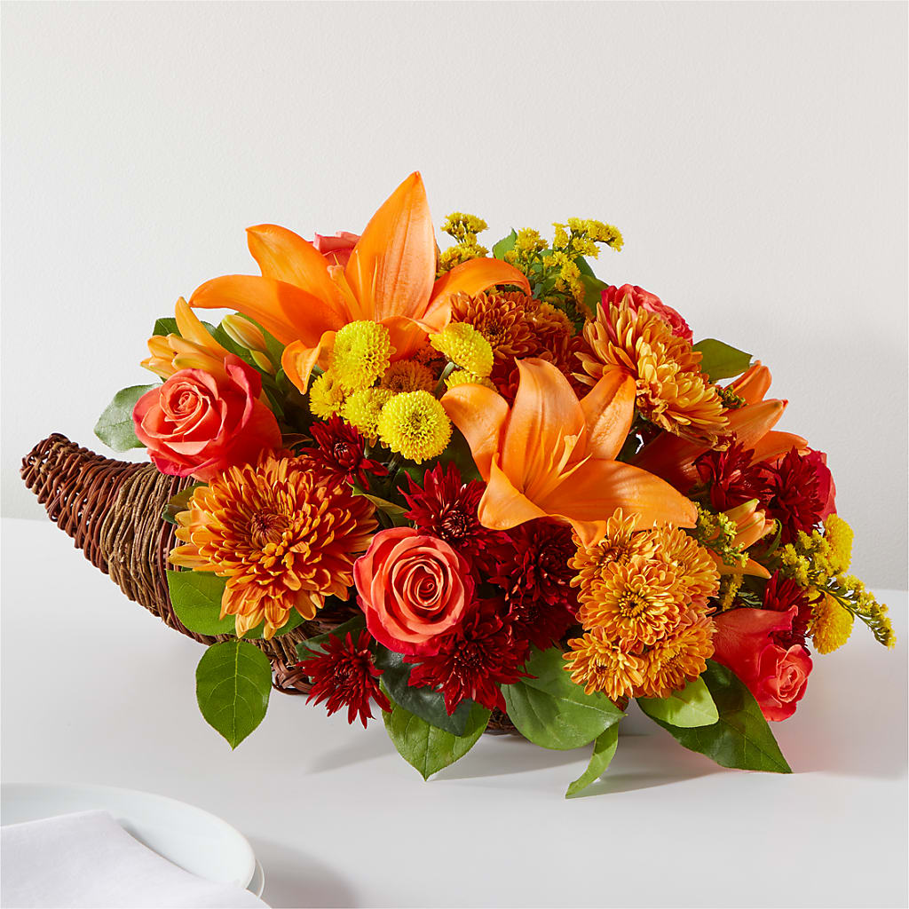 Bouquet of Blessings Cornucopia – Kennedale Florist, Saginaw TX