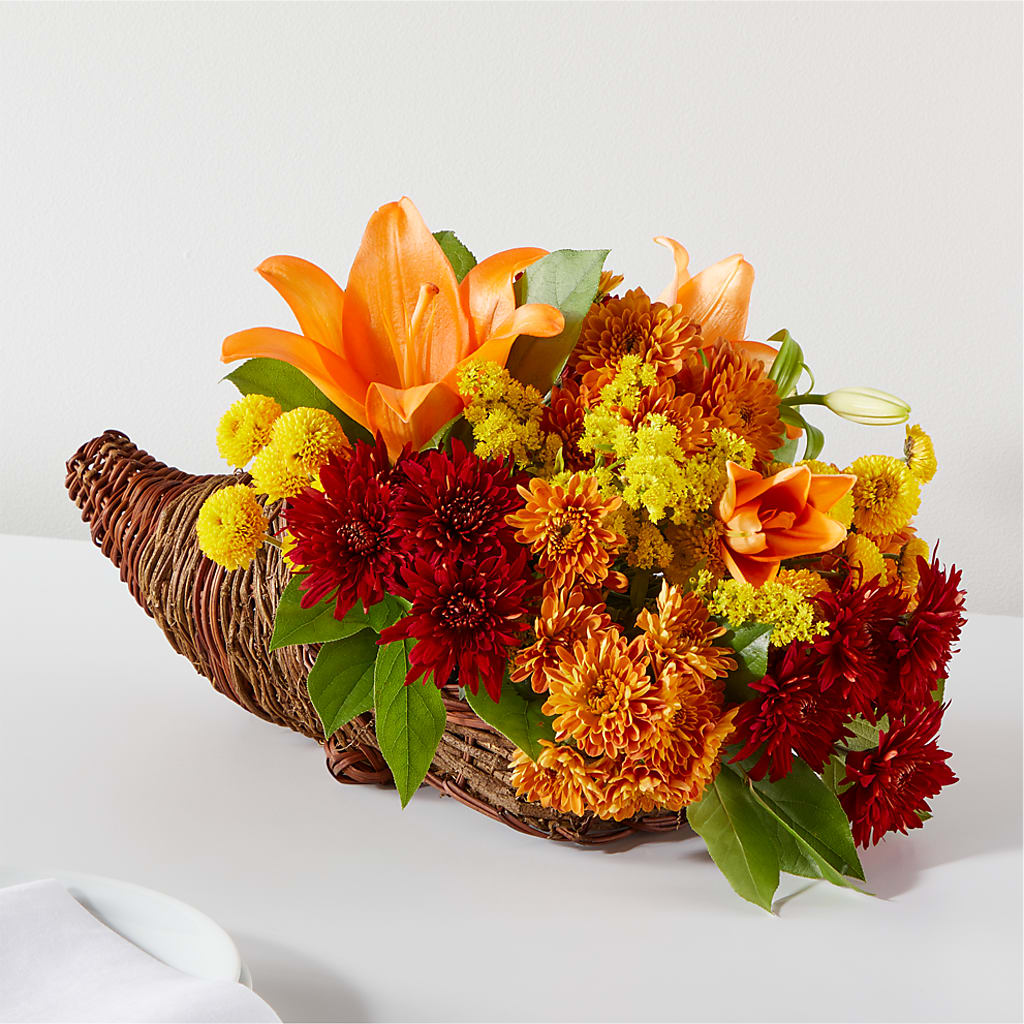 Bouquet of Blessings Cornucopia – Kennedale Florist, Saginaw TX