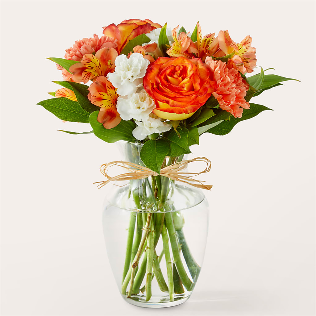 Apricot Glow Bouquet – Kennedale Florist, Saginaw TX