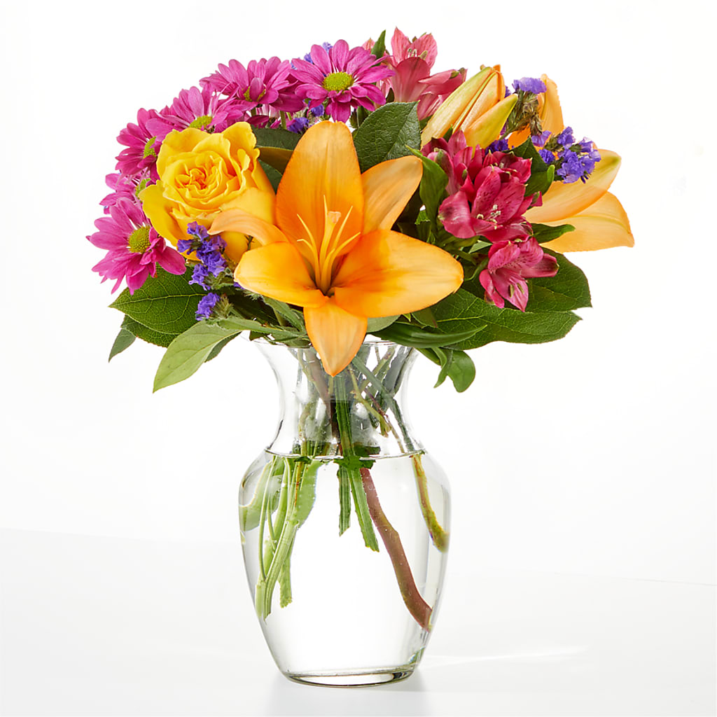 Colorful Visions Bouquet – Kennedale Florist, Saginaw TX