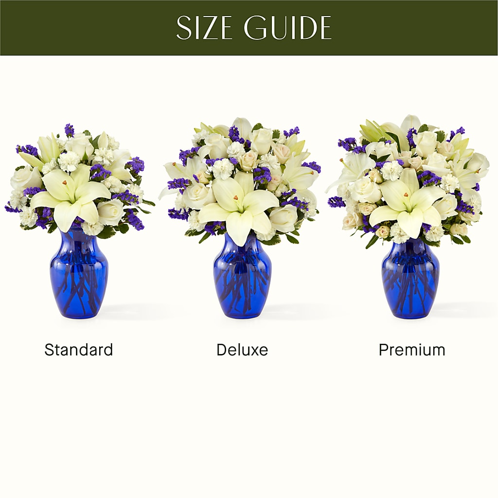 Sapphire Rush Bouquet – Kennedale Florist, Saginaw TX