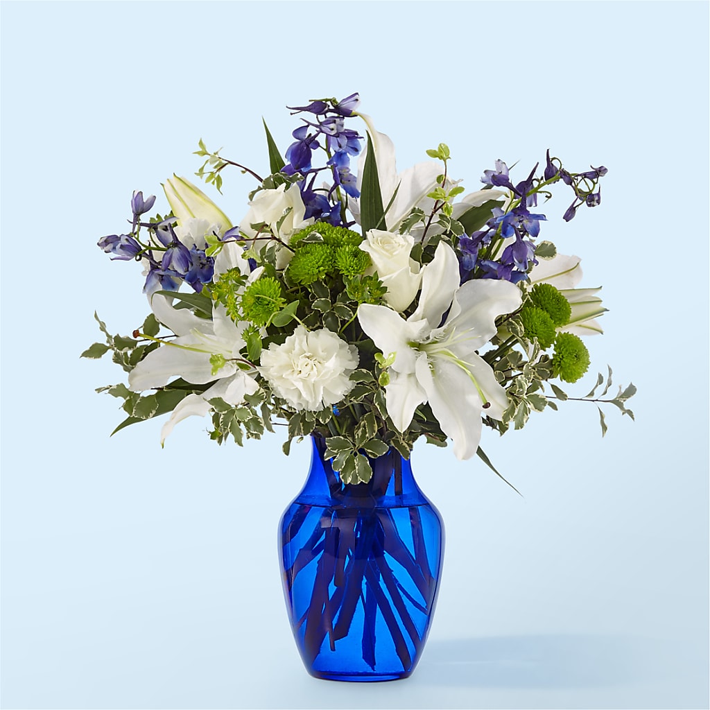 Santorini Bouquet – Kennedale Florist, Saginaw TX