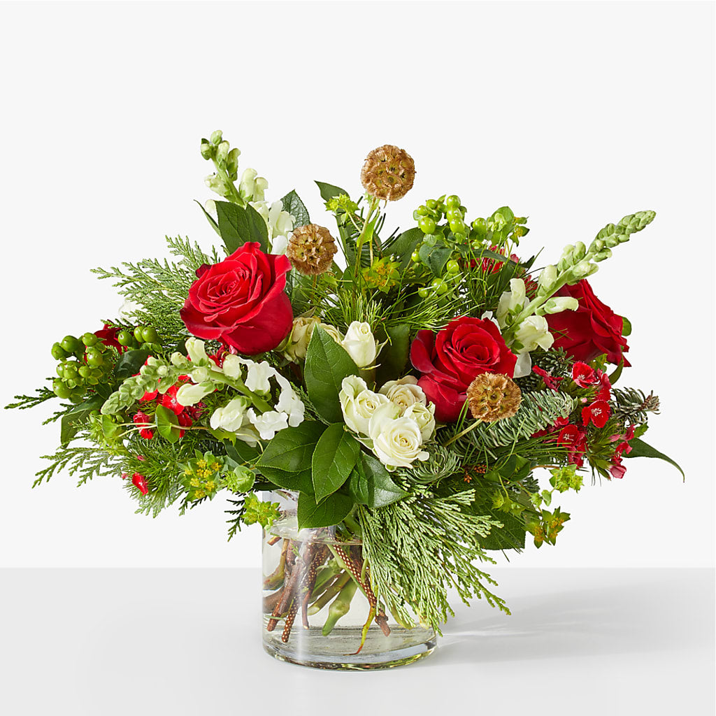 Deck the Halls Bouquet – Kennedale Florist, Saginaw TX