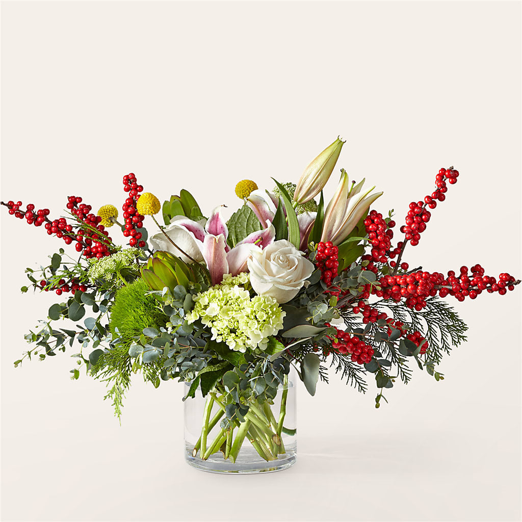 Berry & Bright Bouquet – Kennedale Florist, Saginaw TX
