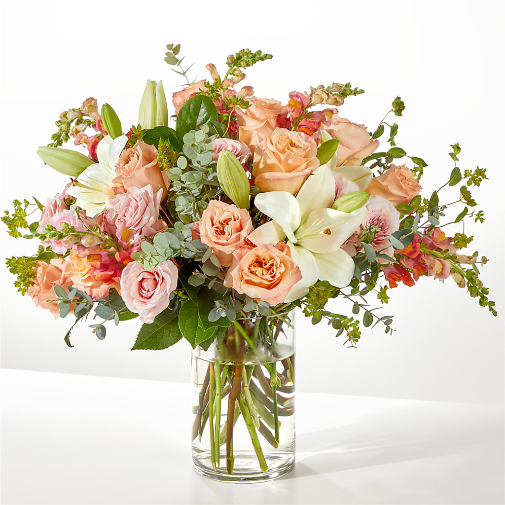 Grapefruit Splash Bouquet – Kennedale Florist, Saginaw TX
