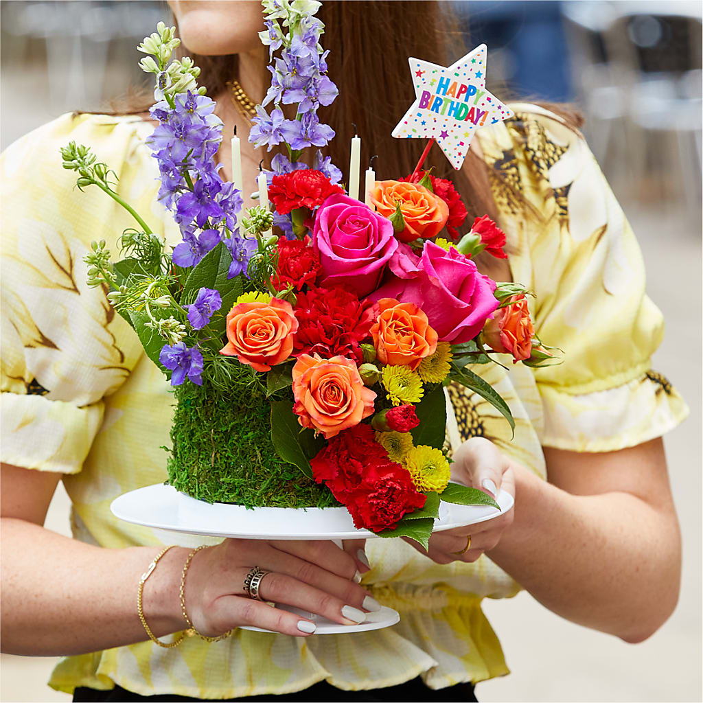 Best Year Yet Floral Cake – Kennedale Florist, Saginaw TX