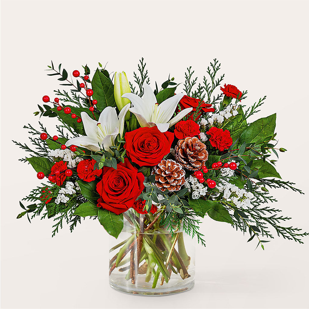 Best in Snow Bouquet – Kennedale Florist, Saginaw TX
