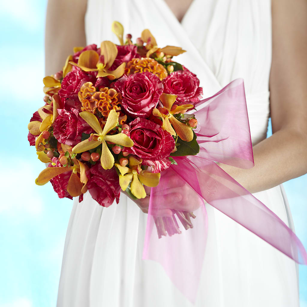 Brilliant Shades of Love Bouquet – Kennedale Florist, Saginaw TX