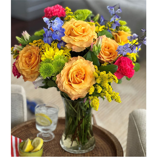 Bold & Bright – A Florist Original –  Kennedale Florist, Saginaw TX