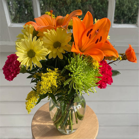Bold & Bright – A Florist Original –  Kennedale Florist, Saginaw TX