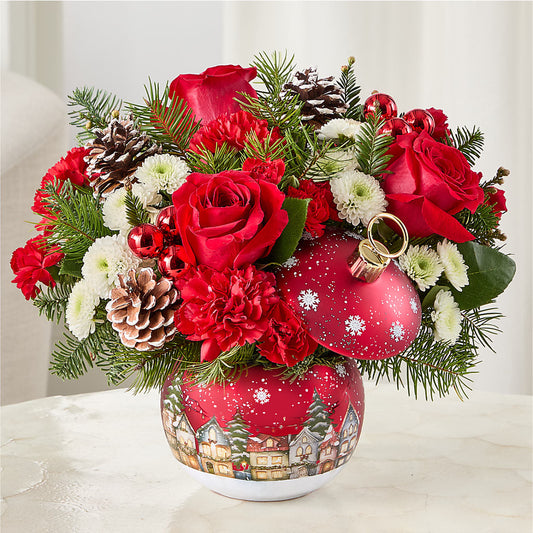 Christmas Carols Ornament –  Kennedale Florist, Saginaw TX