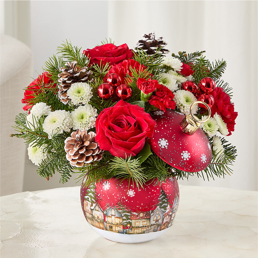 Christmas Carols Ornament –  Kennedale Florist, Saginaw TX