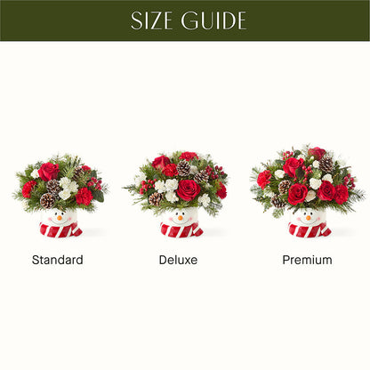 Jolly Snowman Bouquet –  Kennedale Florist, Saginaw TX