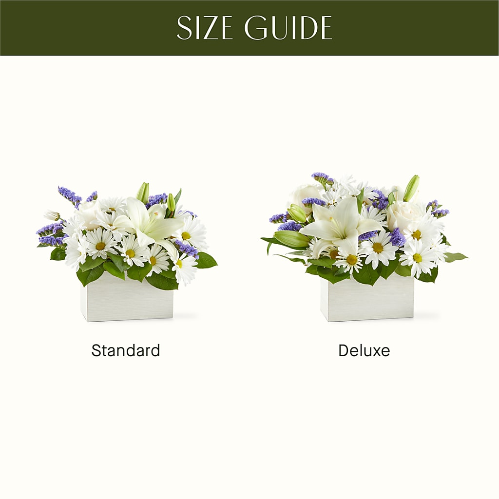 Beyond Blue Box Bouquet –  Kennedale Florist, Saginaw TX