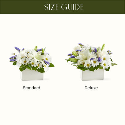 Beyond Blue Box Bouquet –  Kennedale Florist, Saginaw TX