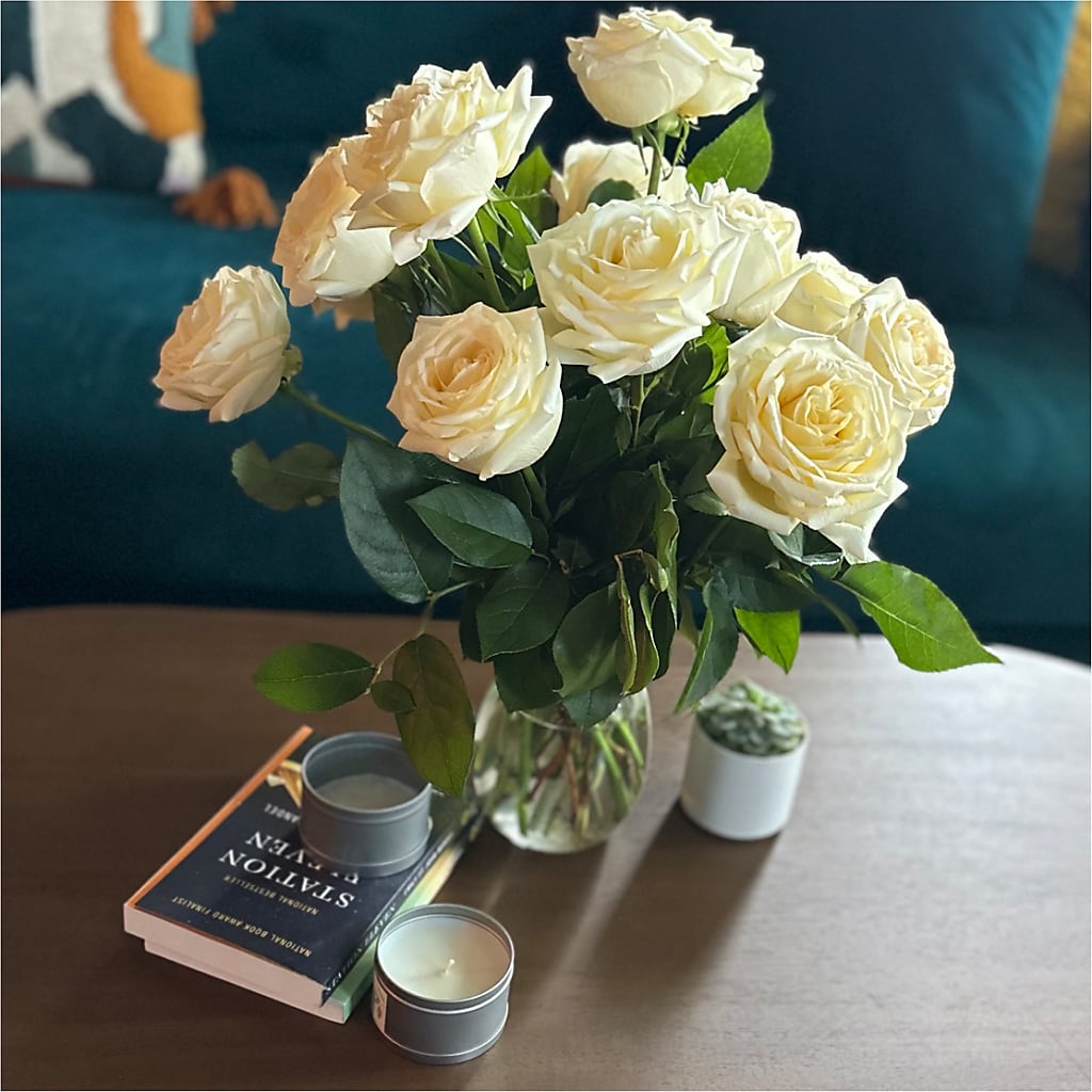 Long Stem Yellow Rose Bouquet –  Kennedale Florist, Saginaw TX