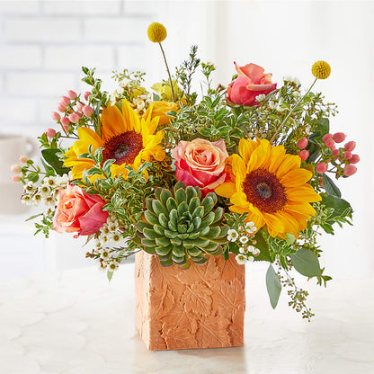 Sunflower Season Bouquet –  Kennedale Florist, Saginaw TX