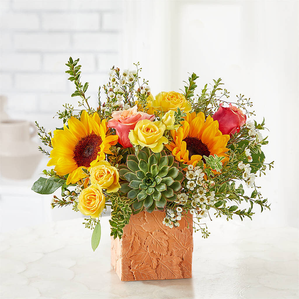 Sunflower Season Bouquet –  Kennedale Florist, Saginaw TX