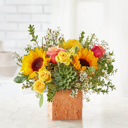 Sunflower Season Bouquet –  Kennedale Florist, Saginaw TX