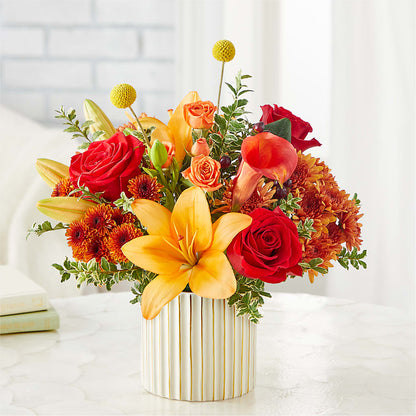 Scarlet Skies Bouquet –  Kennedale Florist, Saginaw TX
